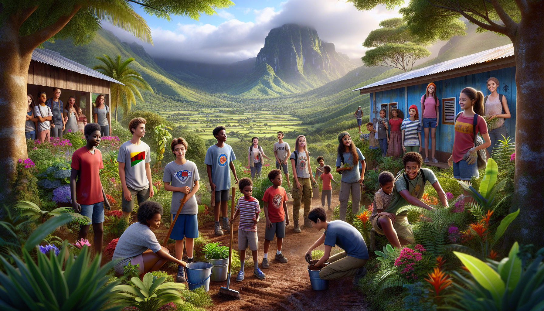 découvrez le récit inspirant d'une douzaine d'adolescents qui, unis par un élan de solidarité, partent pour madagascar afin de changer des vies à travers un projet humanitaire enrichissant. suivez leur aventure, leurs défis et l'impact positif qu'ils laissent derrière eux.