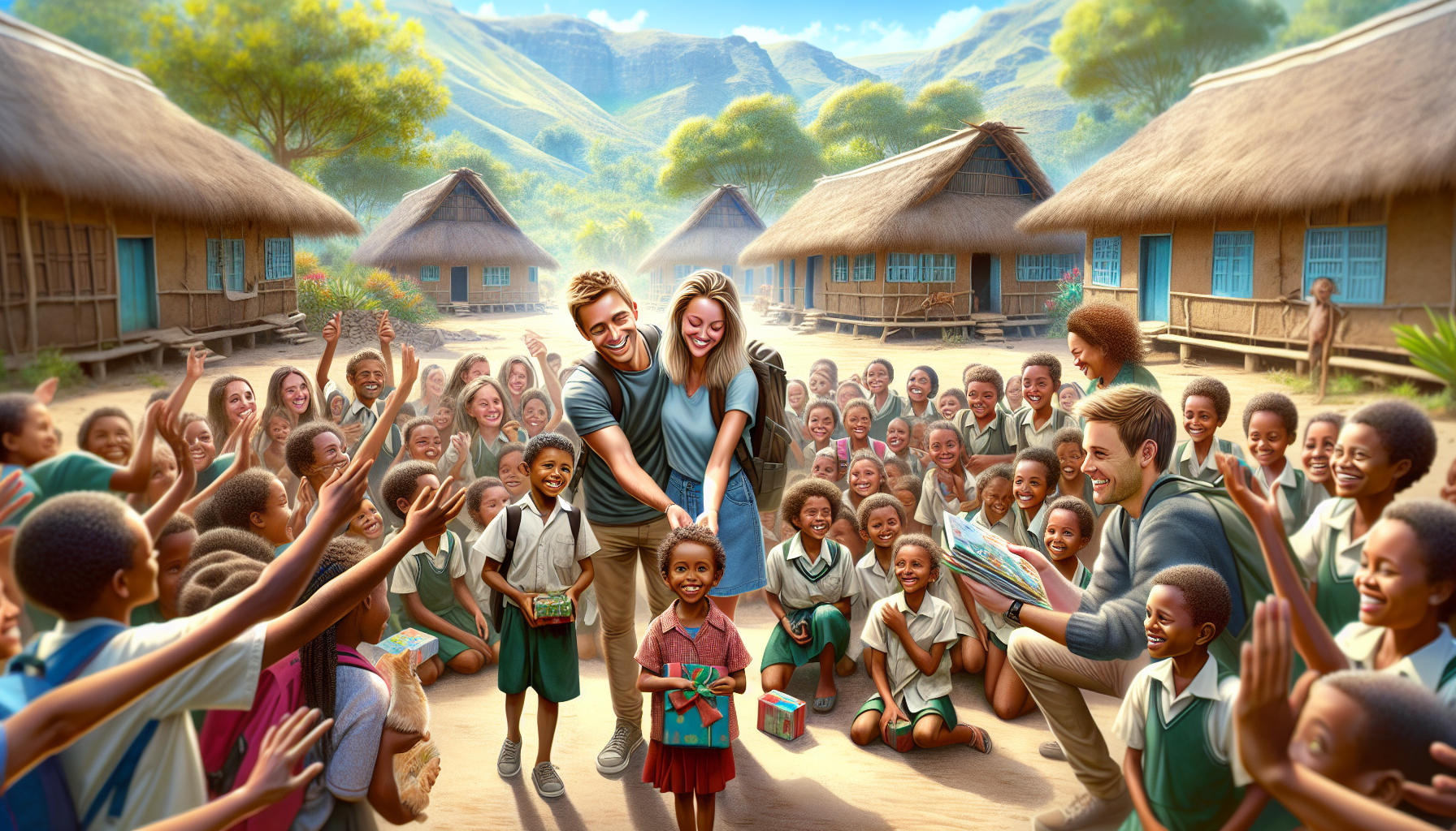 découvrez comment des couples du rotary de sept-îles apportent joie et soutien aux écoliers d'un village isolé à madagascar, transformant des vies grâce à leur engagement humanitaire et leur générosité.