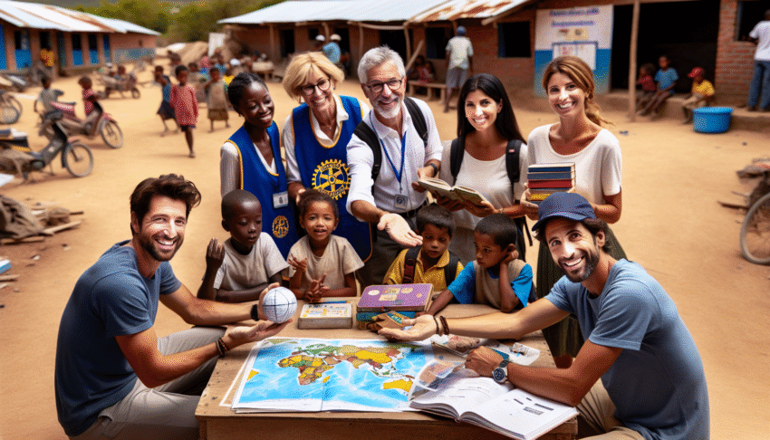 découvrez comment des couples du rotary de sept-îles se mobilisent pour apporter le bonheur aux écoliers d'un village reculé à madagascar, en favorisant l'éducation et en créant des liens interculturels enrichissants.