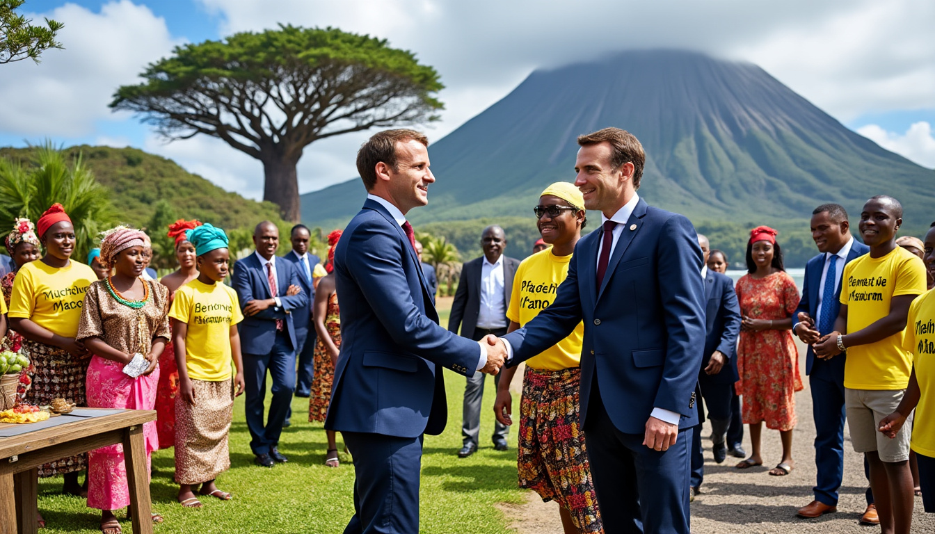 Emmanuel Macron Une Tourn e Diplomatique La R union Madagascar Et emmanuel-macron-une-tourn-e-diplomatique-la-r-union-madagascar-et