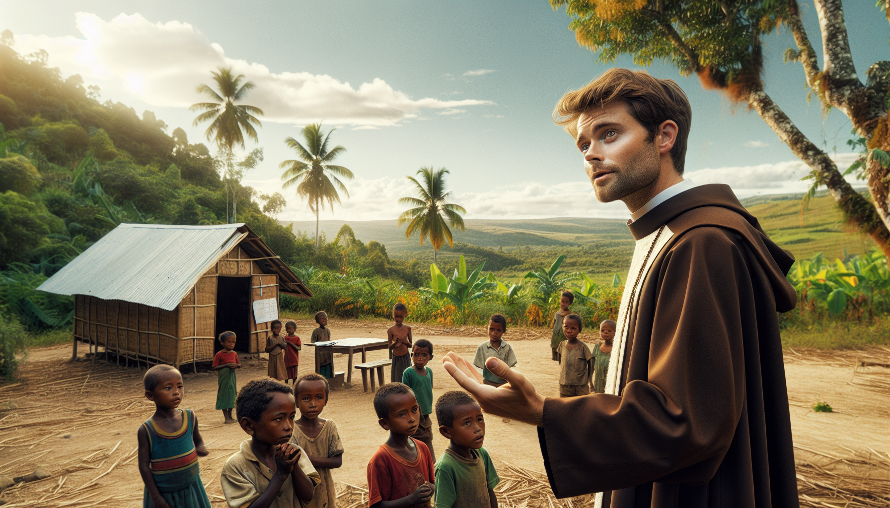 rejoignez-nous à antibes ce mardi pour une conférence inspirante du père pedro, qui partagera son expérience unique à madagascar, un pays où l'accueil chaleureux ressemble à celui d'un ami et d'un frère. ne manquez pas cette occasion de découvrir l'hospitalité malgache et les initiatives du père pedro.