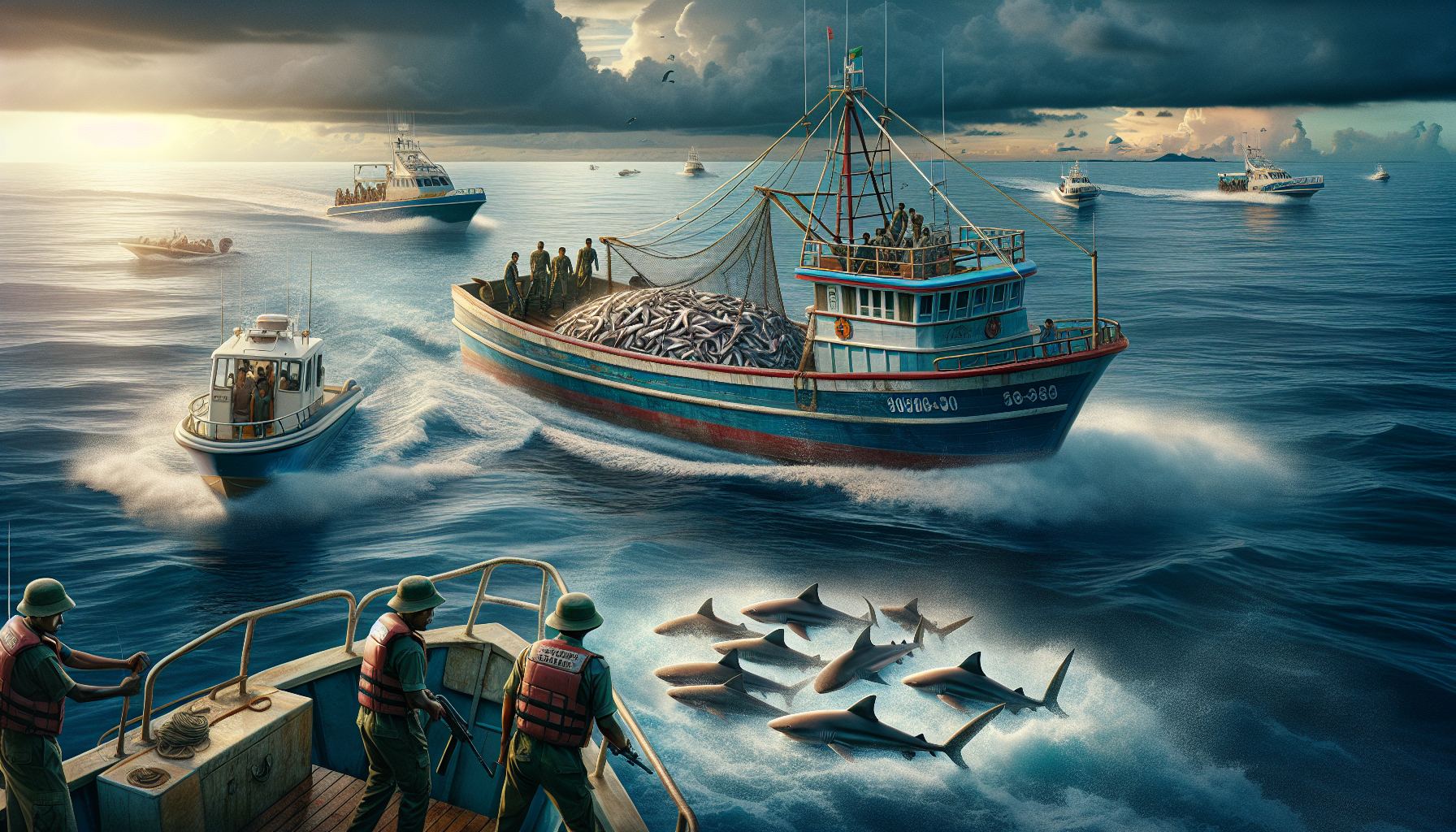 découvrez comment une opération de saisie à madagascar a abouti à l'interception d'un navire de pêche sri lankais transportant 16 tonnes de requins. un acte marquant pour la préservation des espèces marines et la lutte contre la pêche illégale.