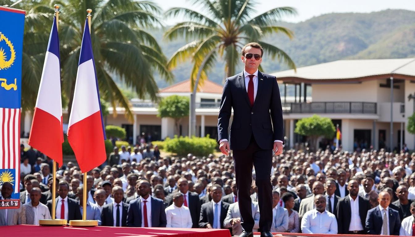 découvrez les détails de la visite d'emmanuel macron à madagascar et les accords stratégiques signés avec le président andry rajoelina. une étape cruciale pour renforcer les relations franco-malgaches et promouvoir le développement durable.