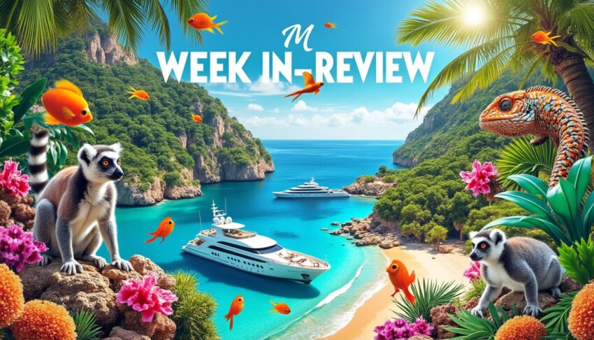 découvrez notre récapitulatif de la semaine 30, où nous explorons des destinations fascinantes comme madagascar et saint-tropez, tout en mettant en lumière d'étonnantes histoires du monde animal. plongez dans cette aventure enrichissante à travers des cultures, des paysages et des créatures captivantes.