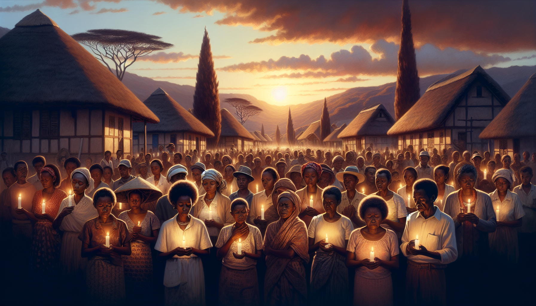 découvrez comment la communauté d'ambohimalaza se rassemble pour rendre hommage aux victimes et dénoncer le silence des autorités à madagascar. un acte de solidarité et de souvenir face à l'injustice.