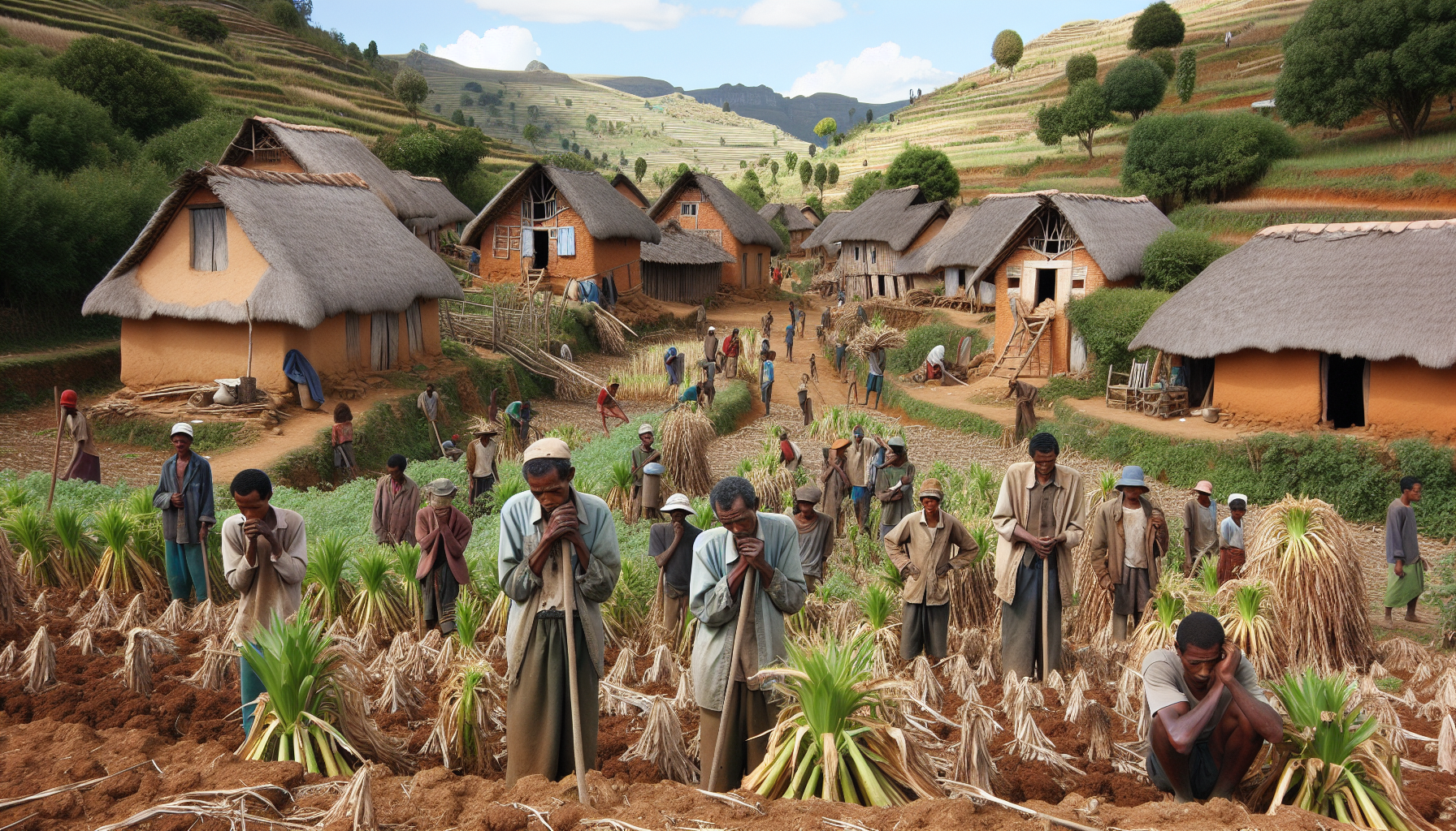 découvrez la situation alarmante d'un millier de paysans dans l'ouest de madagascar, confrontés à une crise sans précédent après le retrait de l'aide américaine. plongez dans les répercussions de cette décision sur les communautés locales et l'avenir de l'agriculture dans cette région vulnérable.